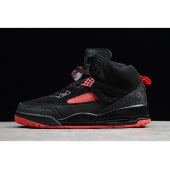 2019 Air Jordan Spizike Black Gym Red-Anthracite 315371-006 Shoes
